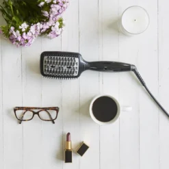 BaByliss Smoothing Heated Brush HSB101E -Pas Cher Fee Lisse Magasin babyliss smoothing heated brush hsb101e brosse lissante pour cheveux 4