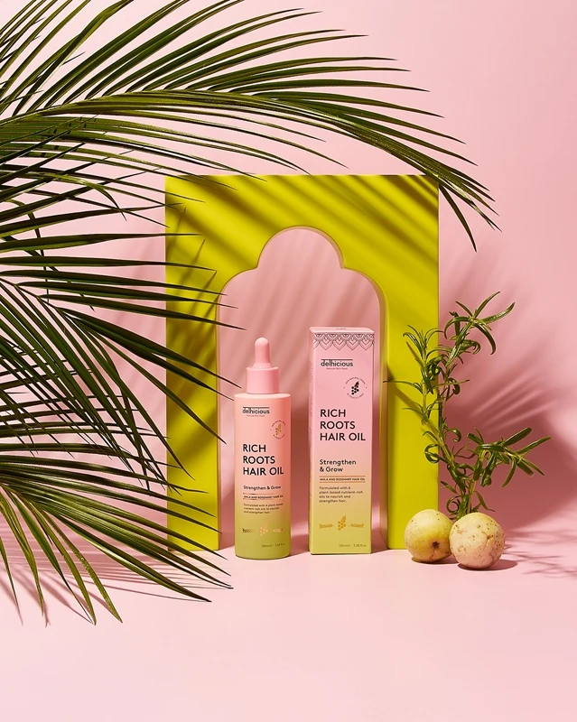 Delhicious RICH ROOTS AMLA & ROSEMARY HAIR OIL 5 Delhicious RICH ROOTS AMLA & ROSEMARY HAIR OIL – Image 3