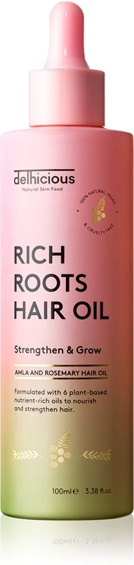 Delhicious RICH ROOTS AMLA & ROSEMARY HAIR OIL 3 Delhicious RICH ROOTS AMLA & ROSEMARY HAIR OIL
