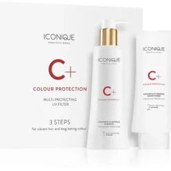 ICONIQUE Professional C+ Colour Protection 3 Steps For Vibrant Hair And Long Lasting Colour