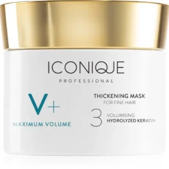 ICONIQUE Professional V+ Maximum Volume 3 Steps For Thick And Bouncy Hair -Pas Cher Fee Lisse Magasin iconique professional v maximum volume 3 steps for thick and bouncy hair coffret cadeau pour le volume des cheveux 3