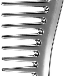 Janeke Chromium Line Wavy Comb For Gel Application
