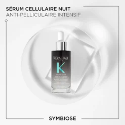 Kérastase Symbiose Sérum Cellulaire Nuit -Pas Cher Fee Lisse Magasin kerastase symbiose serum cellulaire nuit serum de nuit cheveux et cuir chevelu 1