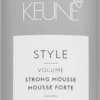 Keune Style Volume Strong Mousse -Pas Cher Fee Lisse Magasin keune style volume strong mousse mousse coiffante volumatrice a fixation moyenne