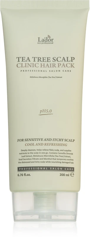 La'dor Tea Tree Scalp Clinic Hair Pack 2 La'dor Tea Tree Scalp Clinic Hair Pack