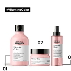 L’Oréal Professionnel Serie Expert Vitamino Color -Pas Cher Fee Lisse Magasin loreal professionnel serie expert vitamino color coffret cadeau protection de couleur 3