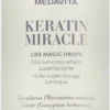Medavita Keratin Miracle Liss Magic Drops -Pas Cher Fee Lisse Magasin medavita keratin miracle liss magic drops traitement lissant pour des cheveux brillants et doux