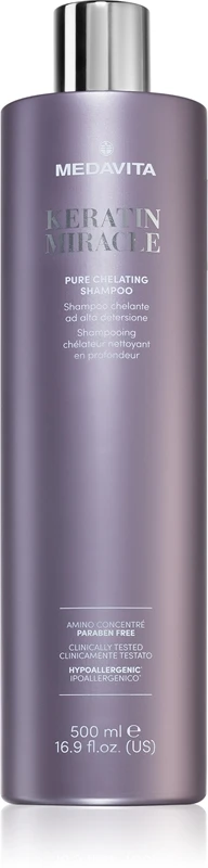 Medavita Keratin Miracle Pure Chelating Shampoo 3 Medavita Keratin Miracle Pure Chelating Shampoo