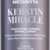 Medavita Keratin Miracle Smoothing Thermo Defence Spray -Pas Cher Fee Lisse Magasin medavita keratin miracle smoothing thermo defence spray spray coiffant protecteur pour lisser les cheveux