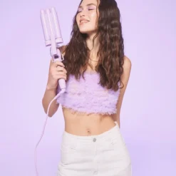 Mermade Cutie Waver 22 Mm -Pas Cher Fee Lisse Magasin mermade cutie waver 22 mm boucleur triple pour cheveux 2