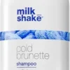 Milk_shake Milk Shake Cold Brunette Shampoo -Pas Cher Fee Lisse Magasin milk shake cold brunette shampoo shampoing neutralisant les reflets jaunes pour cheveux bruns