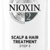 Nioxin System 2 Scalp & Hair Treatment -Pas Cher Fee Lisse Magasin nioxin system 2 scalp hair treatment soin sans rincage pour cheveux fins ou clairsemes 5
