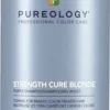 Pureology Strength Cure Blonde -Pas Cher Fee Lisse Magasin pureology strength cure blonde shampoing violet pour cheveux blonds