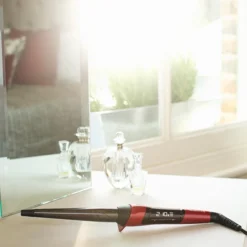 Remington Silk Curling Wand CI96W1 -Pas Cher Fee Lisse Magasin remington silk curling wand ci96w1 fer a boucler conique 2