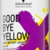 Schwarzkopf Professional Goodbye Yellow -Pas Cher Fee Lisse Magasin schwarzkopf professional goodbye yellow shampoing neutralisant les reflets jaunes pour cheveux colores et meches 3